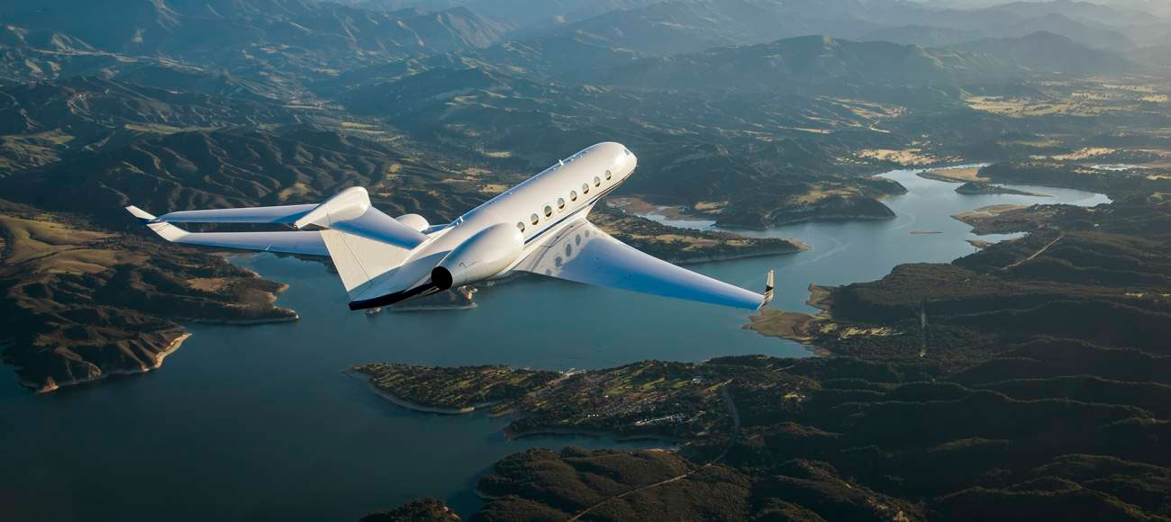 Gulfstream G650 private jet